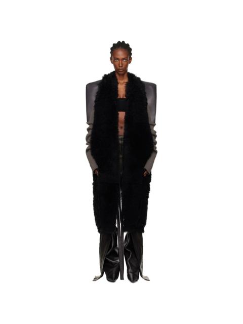 Black Concordians SL Cyclops Reversible Shearling Coat