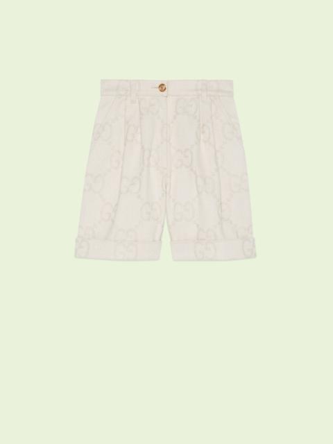 Maxi GG cotton shorts