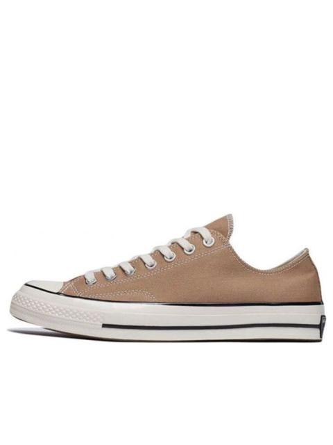 Converse Converse CHUCK 70 OX Low Tops Retro Skateboarding Shoes Brown 161504C