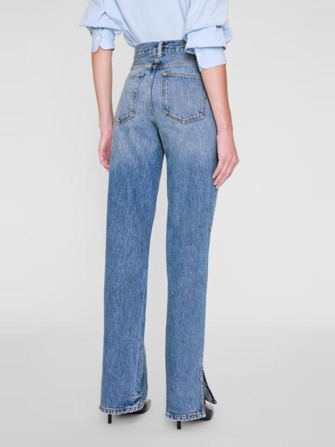 ANINE BING Roy Jean 34" - Baltic Blue