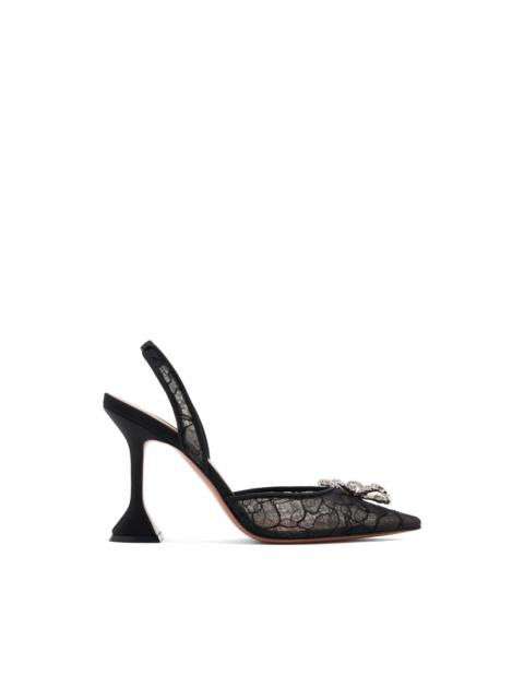 Amina Muaddi 95mm Rosie pumps