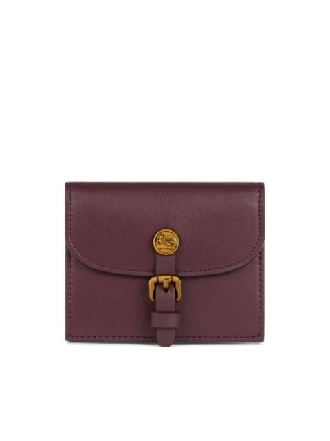 Etro small Pony leather card holder