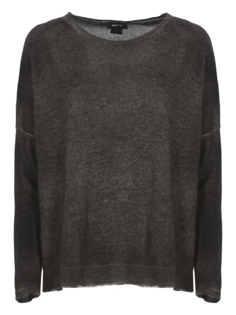 Avant Toi crew-neck cashmere sweater