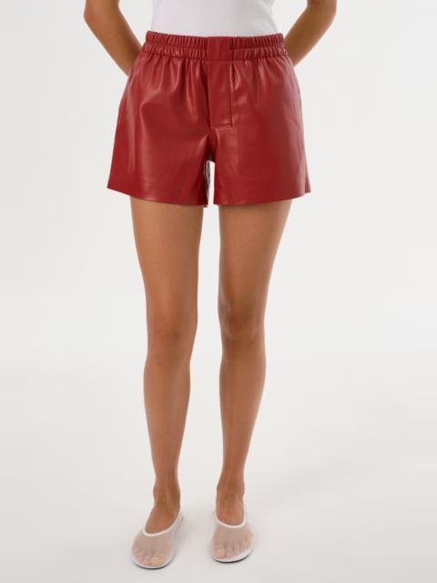LAMARQUE SIGRID | Faux Leather Boxer Shorts