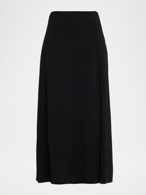 WEEKEND Max Mara Side-Slit Jersey Midi Skirt