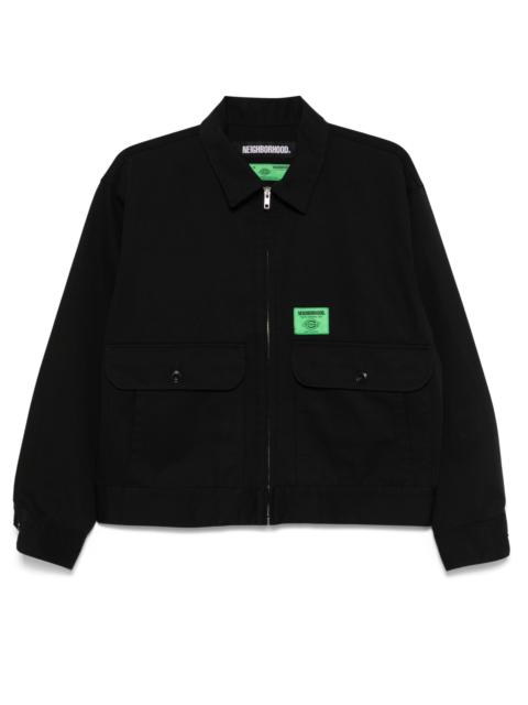 ジャケット・アウター NEIGHBORHOOD Melton Zip Up Jacket NEIGHBORHOOD Melton Zip Up Jacket Black | slamjam | REVERSIBLE