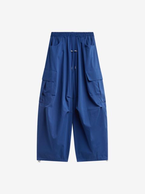 The Frankie Shop Olby Drawstring Cargo Pants - Cobalt