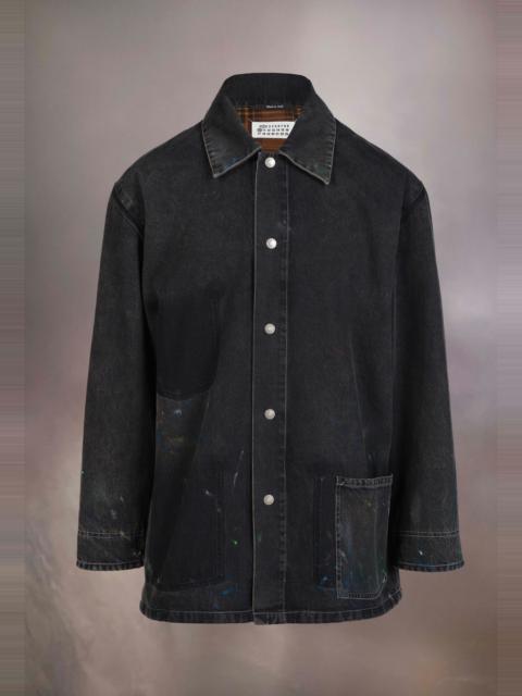 Maison Margiela Paint denim jacket