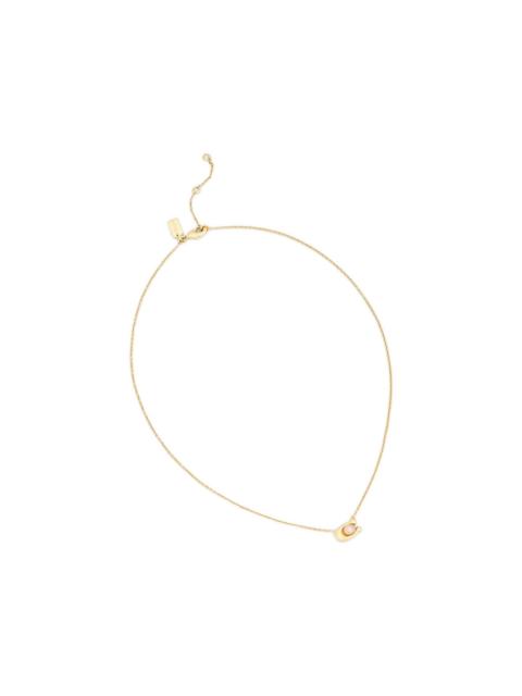 COACH pendant necklace