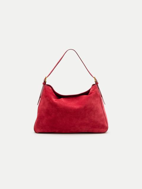 J.CREW Berkeley large shoulder bag in suede