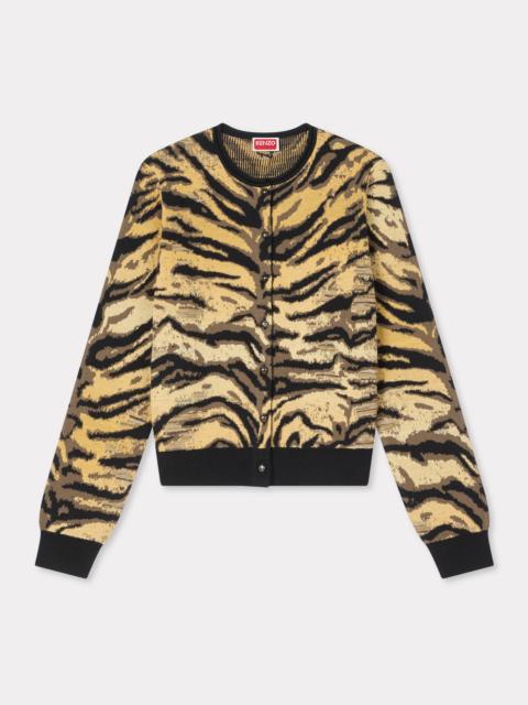 KENZO 'KENZO Tiger' cardigan in mixed cotton and wool