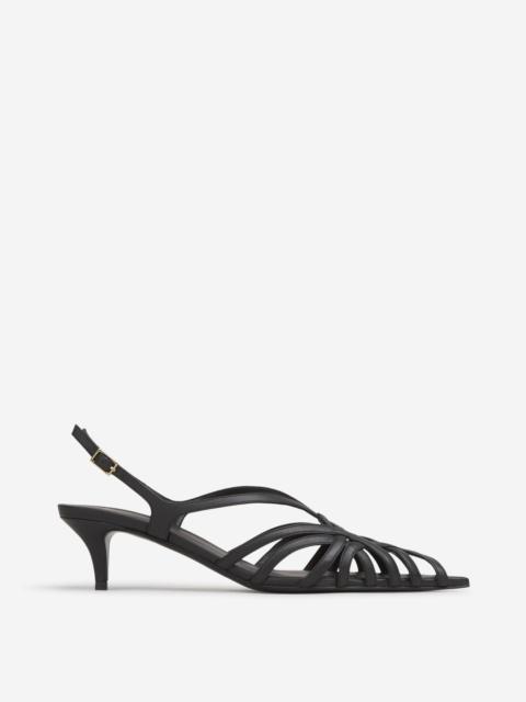 Balmain STRAPPY HEELED SANDAL