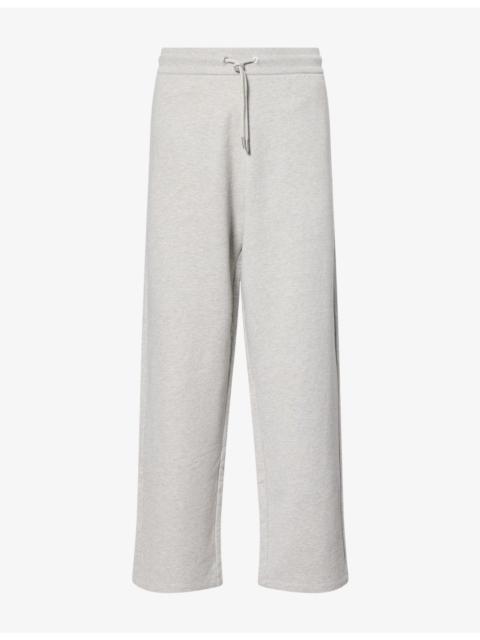 AMI Paris ADC Logo Embroidered Cotton Jogging Bottoms