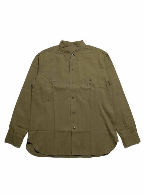 Buzz Rickson's UTILITY SHIRTS N-3 - CONTRACT NTsx-83000 - LONG SLEEVE - BR29659