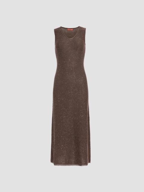 Altuzarra Women's Marks Sequined Midi Dress - Cocoa