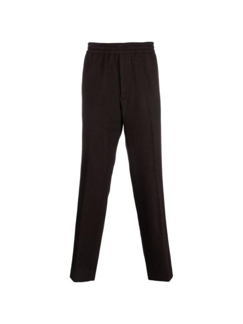 Étude Romance flannel straight-leg trousers