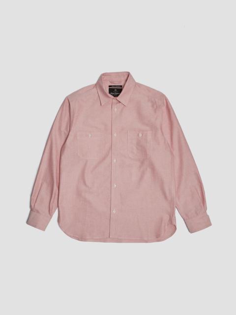 Utility Oxford Work Shirt in Pink