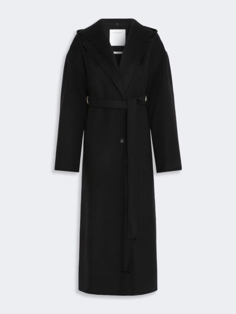 Sportmax OLMO Oversized pure wool coat - BLACK