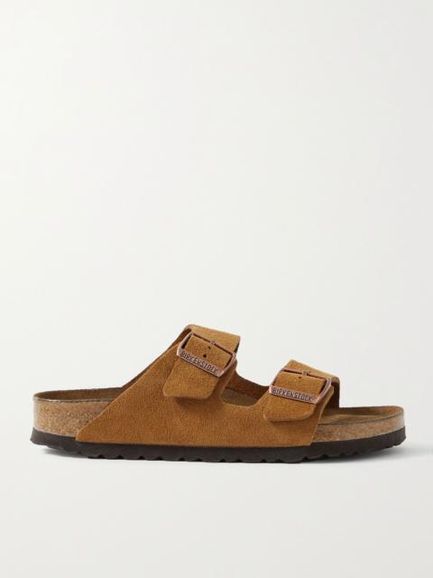 BIRKENSTOCK Arizona suede sandals Camel