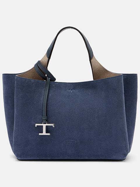 Tod's Apa Small suede tote bag