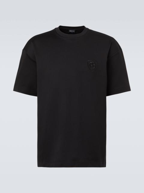GIORGIO ARMANI Cotton jersey T-shirt