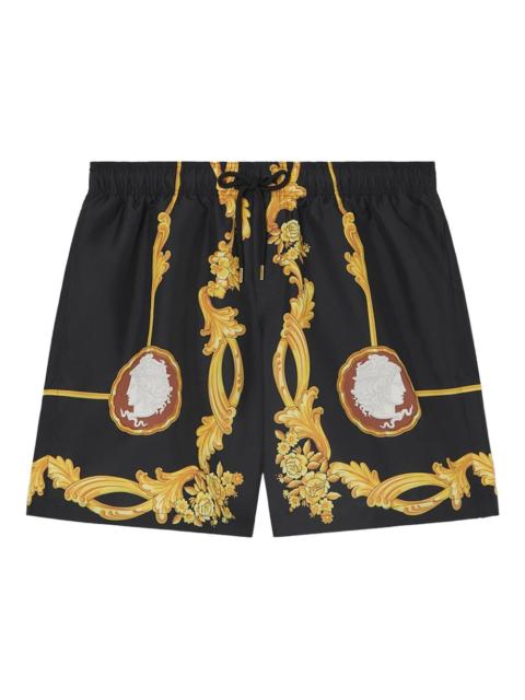 VERSACE Barocco-print swim shorts