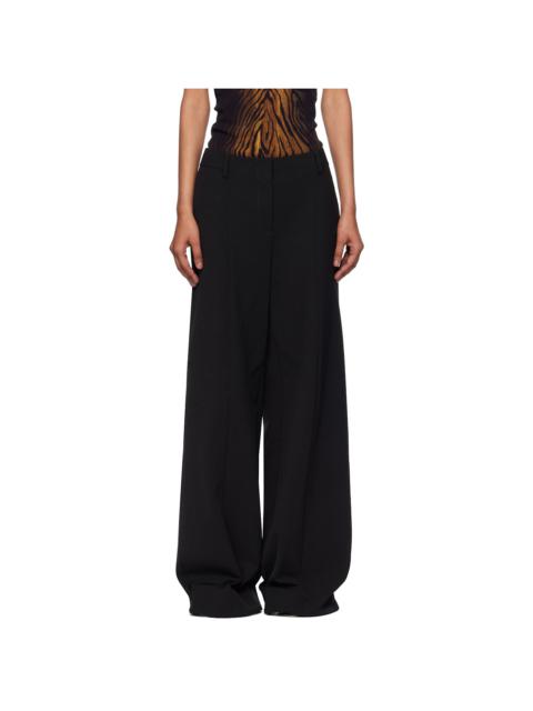 Black 'The Stirrup' Trousers