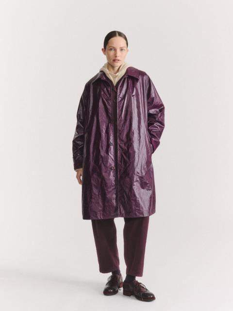 CASEY/CASEY PECHE COAT - RAIN - BLACKBERRY