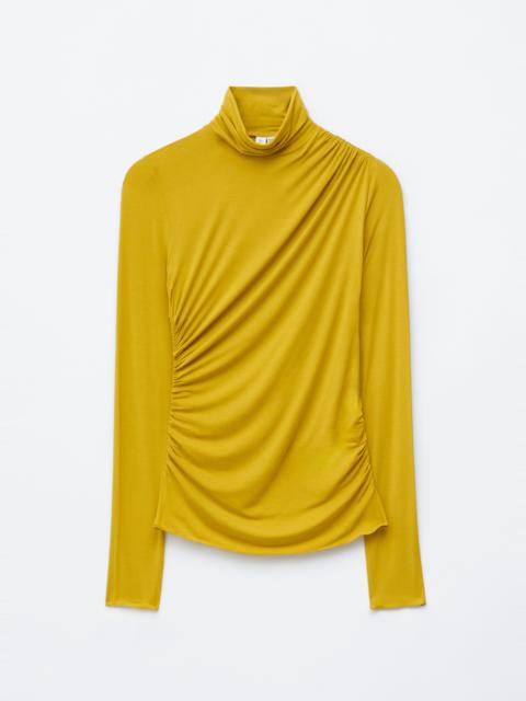 & Other Stories Draped Turtleneck Top