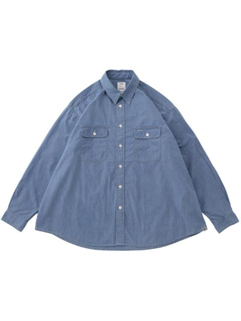 visvim GRAND RIVER L/S CHAMBRAY LT.INDIGO