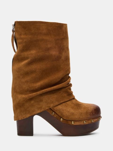 STEVE MADDEN WOODLEY CHESTNUT SUEDE