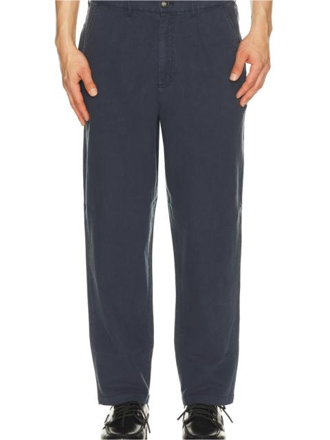 Barbour Cotton Linen Relaxed Trousers