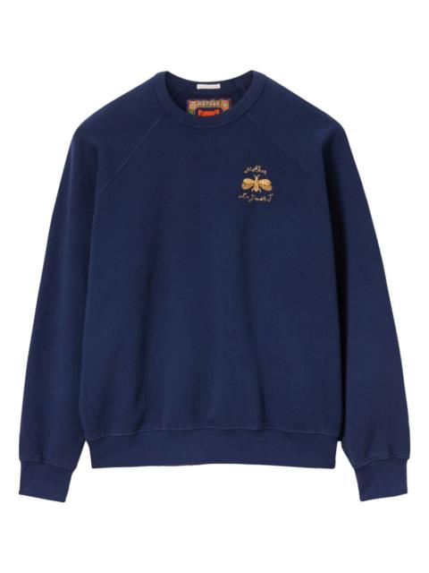 La DoubleJ logo-embroidered sweatshirt