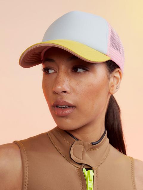 CYNTHIA ROWLEY Colorblock Trucker Hat