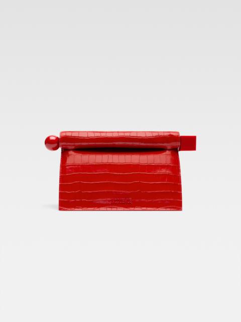 JACQUEMUS La Pochette Rond Carre | thewebster | REVERSIBLE
