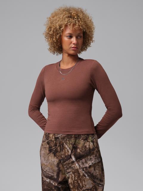 Jordan Jordan Brooklyn Essentials Women's Long-Sleeve Mid Layer T-Shirt