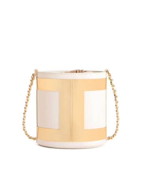 ELISABETTA FRANCHI logo bucket bag