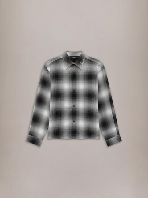AMIRI OVERSIZED FLANNEL SHIRT