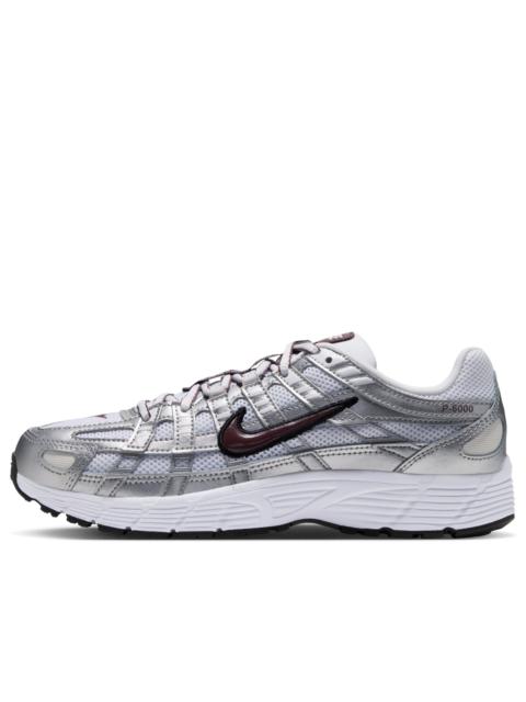 Nike (WMNS) Nike P-6000 'White Metallic Silver' BV1021-112