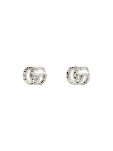 GUCCI Silver GG Marmont Earrings