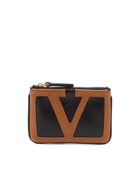 Valentino Viva Superstar V-logo leather wallet