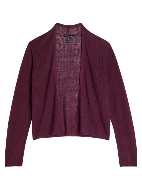 EILEEN FISHER Eileen Fisher Fine-knit Linen-blend Cardigan