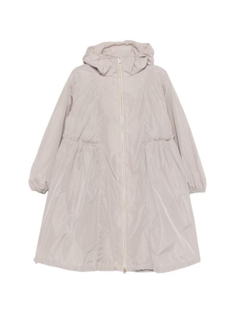 Herno hooded zip coat