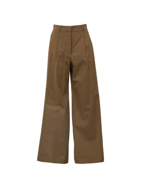 WEEKEND Max Mara pleated wide-leg trousers