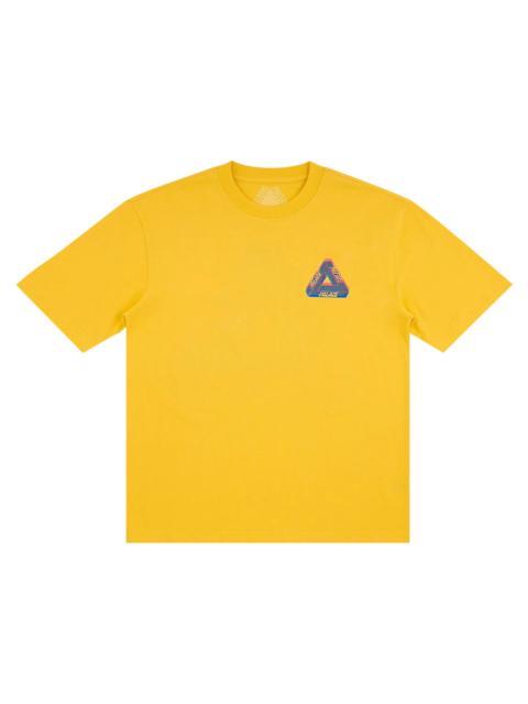 PALACE Palace Tri-Ferg Colour Blur T-Shirt 'Pale Yellow'