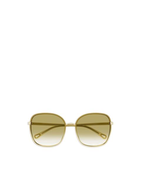 Chloé oval-frame sunglasses