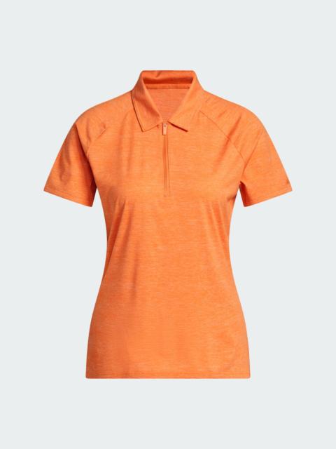 adidas Ultimate365 Heathered Twistknit Polo Shirt