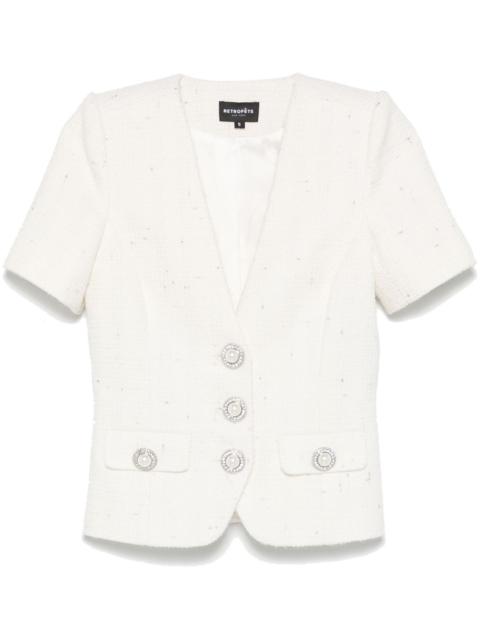 RETROFÊTE Makenna Tweed shirt