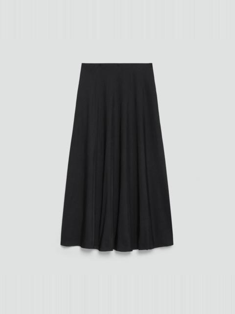 Theory Fluid Pull-On Skirt in Washed Twill