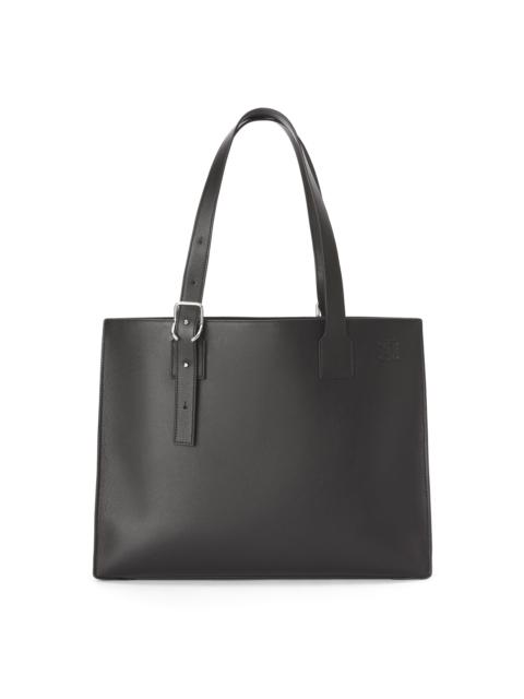 Loewe Buckle Horizontal Tote in classic calfskin